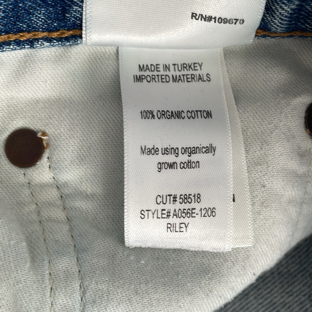 AGolde Riley High Rise Jean - Size 28 - Picture 4 of 5